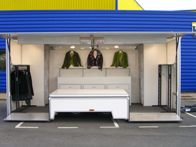 Verkaufsanhänger Boutique