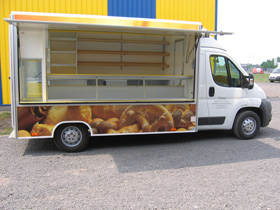 Verkaufsmobile Bäckerei